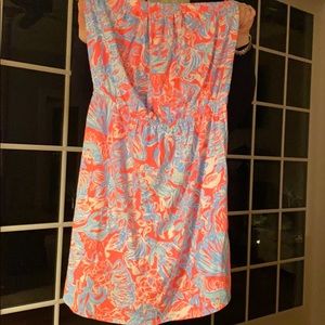 Lilly Pulitzer Strapless Dress
